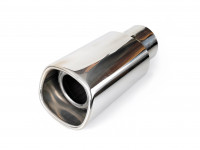 Насадка на глушитель 55х174мм (хром)