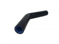 Патрубок силиконовый 45 градусов 35 мм 150*150 мм (черный)
