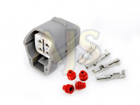 Фишка моторчика электродросселя 4 пина Toyota 9098010942