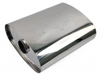 Бочка выхлопная AJS ES V 355мм (63мм)