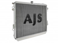 Радиатор алюминиевый Toyota Land Cruiser 200 2UZ 50мм AT AJS (серый)