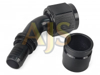 Фитинг под обжим AN8 45 гр