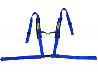 Beltenick ремни безопасности 4х точечные с простой застежкой 51мм (синий)