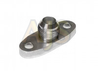 Фланец на подачу масла с рестриктром AN4-T3/T4