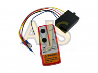 Пульт для лебедки дистанционный 12в (красный)