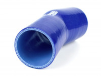 Патрубок силиконовый 20 градусов 63 - 76 мм (синий)