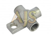 Тройник тормозной трубки M10*1.00 мама нержа