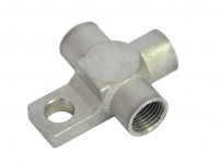 Тройник тормозной трубки M10*1.00 мама нержа