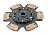 Диск сцепления керамический AJS MMC EVO 7-9, 6 лепестков, демпфер, металлокерамика