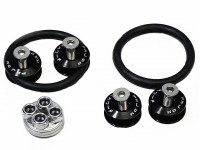 Крепежи обвесов быстросъемные Password JDM style (фиолетовый)