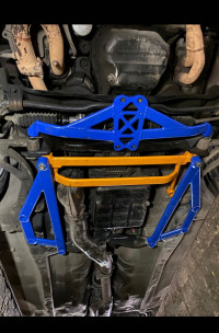 Subaru Impreza GD, Forester SG распорка нижняя средняя Китай