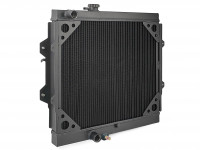 Радиатор алюминиевый Toyota Hillux VI LN165 LN170 LN190 97-05 42мм МТ AJS (черный)