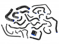 Патрубки системы охлаждения Subaru Forester SG5, SG9 турбо (черный)