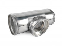 Фланец с пайпом под блоу-офф HKS (70мм)