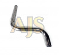 Выхлопная труба S образная 51мм сталь 08ПС