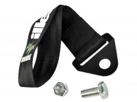 Стропа буксировочная illest style (черный)