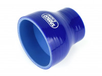 Патрубок силиконовый 0 градусов 63-83 мм (синий)