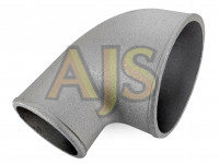 Отвод алюминиевый переходной 90гр 76-89мм