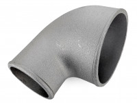 Отвод алюминиевый переходной 90гр 76-89мм