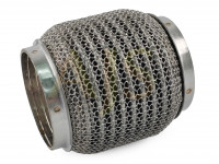 Гофра глушителя с сеткой AJS interlock 63х100