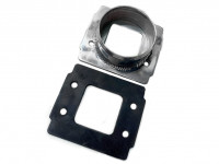 Simota фланец переходной под фильтр нулевого сопротивления №2 алюминий (BMW, Mazda, Nissan, Toyota)