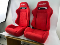 Сиденье спортивное полуковш RECARO SR3 пара (красный)