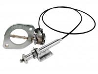 Заслонка глушителя с тросиком 66 мм