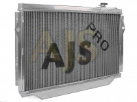 Радиатор алюминиевый Toyota Land Cruiser 80 дизель 16400-17030, 17060 52mm PRO 3 слоя AT AJS