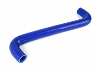 Патрубок водостойкий универсальный S-образный 22мм (синий)