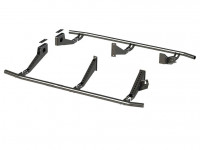 Пороги силовые BMS ALFA для УАЗ Патриот 2016-2024 (2шт)