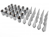 Гайки колесные Blox nut сталь+алюминий M12x1.25 (хром)