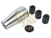 Насадка на ручку КПП алюминиевая 68мм (черный)