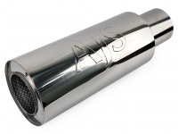 Бочка выхлопная прямоточная AJS Apexi N1 style (76мм)