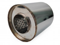 Резонатор глушителя коллекторный 100x90x51 ME