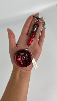 Брелок стойка с литьем (синий)