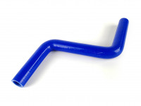 Патрубок водостойкий универсальный ступенько-образный 22мм (синий)