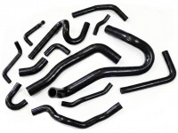 Патрубки системы охлаждения Honda Civic FD2 K20A 2.0 06-11 Type R 13 шт (черный)