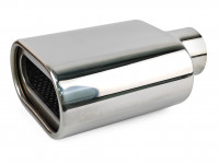 Насадка на глушитель 57х200мм (хром)