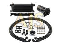 Масляный радиатор c термостатом VW Golf MK6 EA888 (черный)