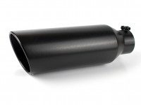 Насадка на глушитель черная 70х90х300мм
