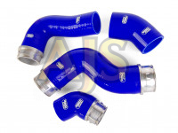 Патрубки интеркулера VW Golf MK5 GTI 2.0FSI 4 штуки (синий) (синий)