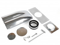 Дроссельный воздухозаборник (серый)