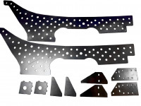 Усилителей передних лонжеронов Lite PBK Нива 2121 Урбан Комплект 10 деталей