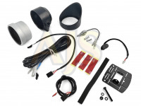 Датчик DEPO температуры охлаждающей жидкости 7 цветов с пиками и варнингами 60мм