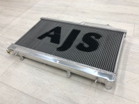 Радиатор алюминиевый Subaru Levorg 1.6 Impreza XV GP6 GP7 GJ7 26мм AT AJS (серый)