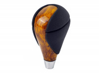 Ручка КПП кожаная Toyota, Lexus (желтый)