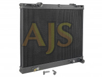 Радиатор алюминиевый Kia Sorento (02-) 2.5 CRDi 40мм AT AJS (черный)