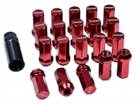 Гайки колесные Rays style M12x1.25 44мм (красный)