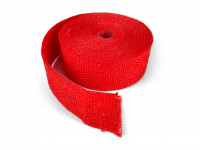 Термолента красная 800 градусов 50мм 10м