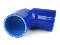 Патрубок силиконовый 90 градусов 35 мм (синий)